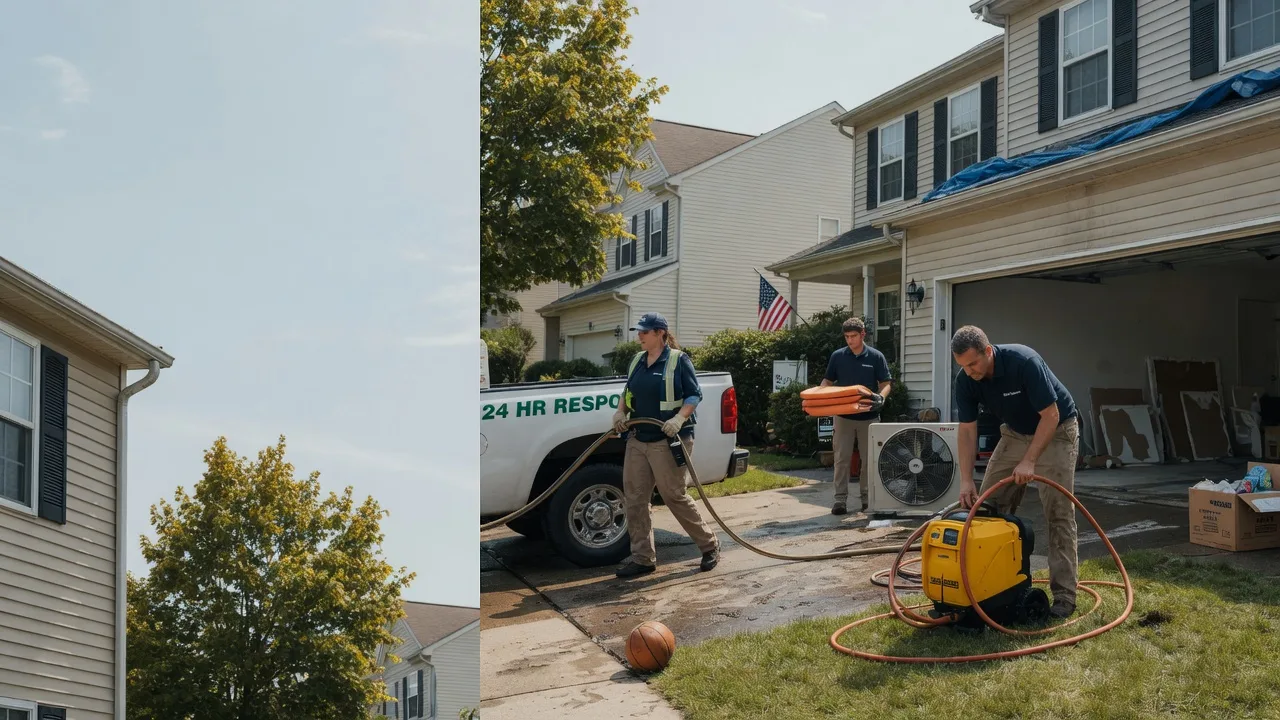 Emergency Water Damage Restoration in Hickory, PA near me